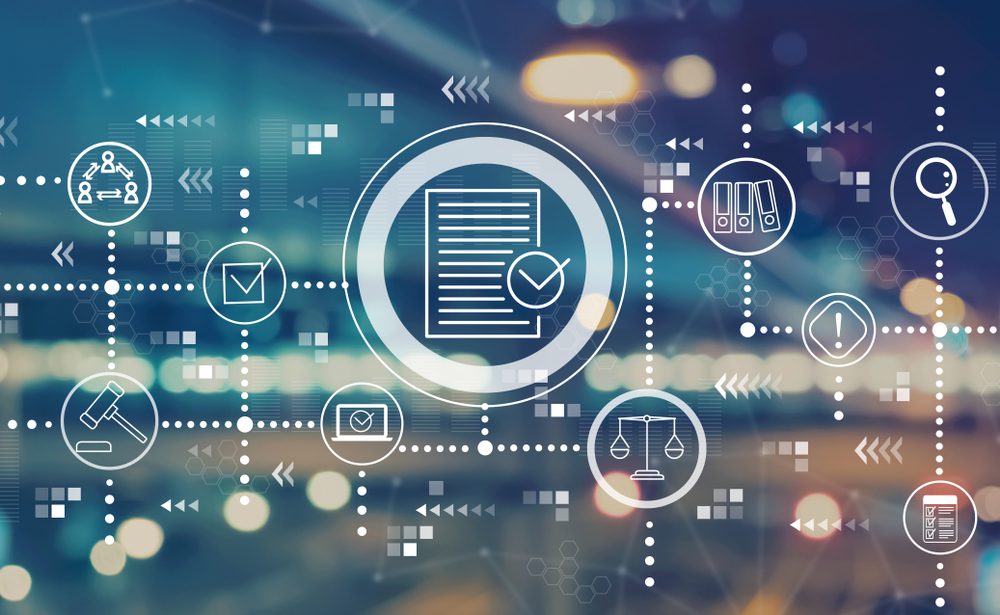 Compliance,Theme,With,Blurred,City,Abstract,Lights,Background